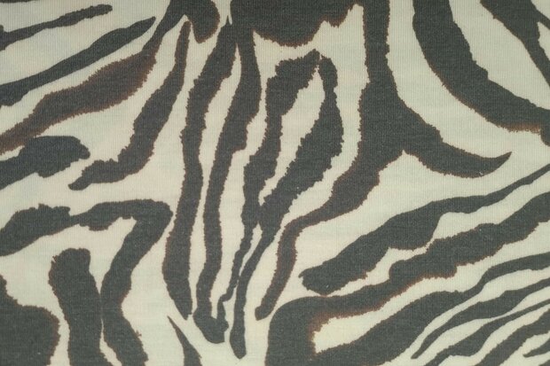 Knitted Viscose Zebra