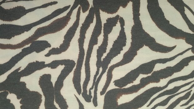 Knitted Viscose Zebra