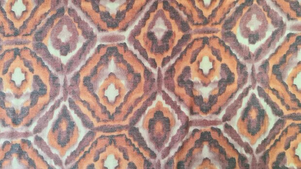 Knitted Viscose Abstract Terra