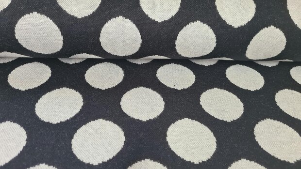 Knitted Jacquard Dots