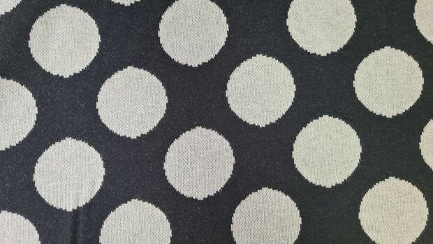 Knitted Jacquard Dots