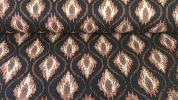 Punta Abstract Black/Brown