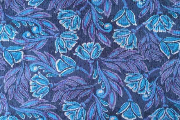 Punta Indian Flowers Blue