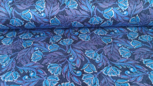 Punta Indian Flowers Blue