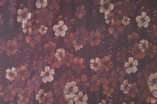 Punta Little Flowers Brown