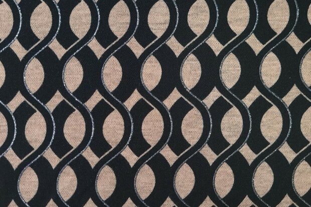 Punta Sparkle Richia Beige/Black