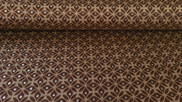 Punta Sparkle Richia Leave Beige/Camel