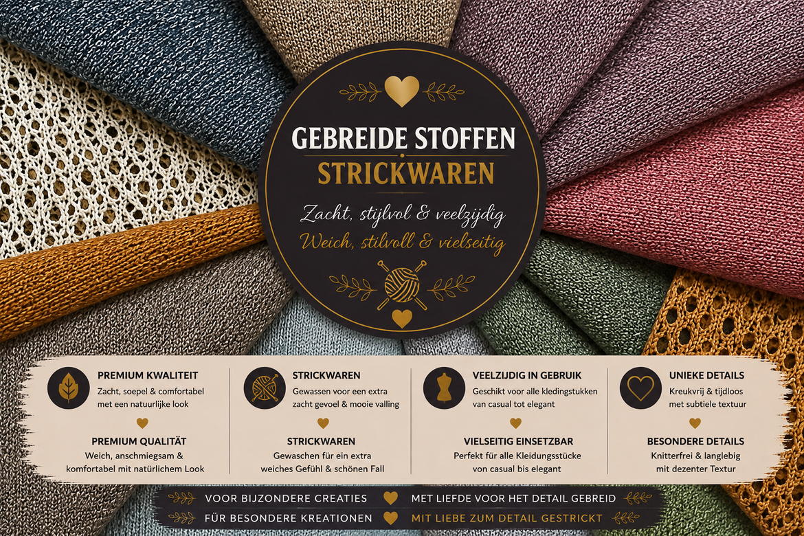 *-GEBREIDE-STOFFEN