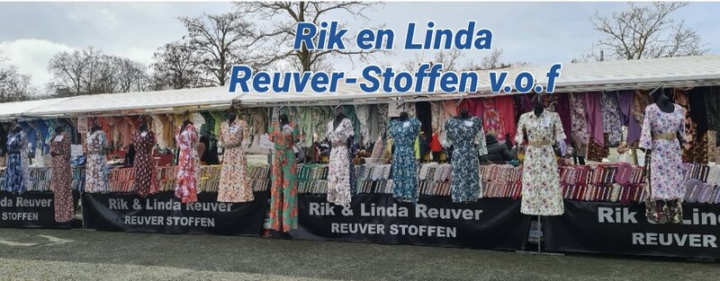 Onze kraam op de markt of op een beurs