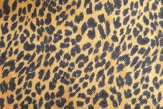 Rekbare Animal Print Geel Rekbare Animal Print Geel