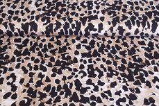 Viscose Jersey Animal Brown Viscose Jersey Animal Brown