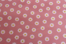 Katoen Daisy Oud donker roze Katoen Daisy Oud donker roze
