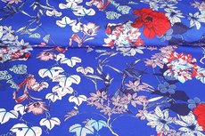 Scuba Flowers Blue Scuba Flowers Blue