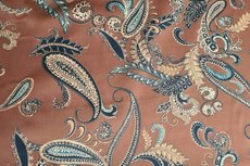 Digi Stretch Satin Paisley Camel Digi Stretch Satin Paisley Camel