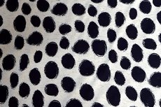 Viscose Jersey Dots Navy Viscose Jersey Dots Navy