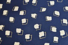 Stretch Crepe Blocks Blue Stretch Crepe Blocks Blue