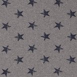 French Terry Stars Middle Grey French Terry Stars Middle Grey