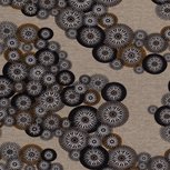 Punta di Roma Abstract Flowers Beige Punta di Roma Abstract Flowers Beige