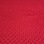 Bubbly Minky Fleece Red Bubbly Minky Fleece Red