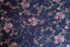 Viscose Jersey Little Flowers Navy Viscose Jersey Little Flowers Navy