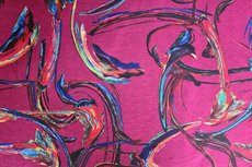 Punta di Roma Abstract Paint Bordeaux Punta di Roma Abstract Paint Bordeaux