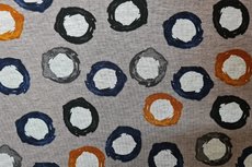 Punta di Roma Abstract Dots Taupe Brown Punta di Roma Abstract Dots Taupe Brown