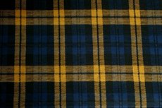 Scottish Stretch Check Yellow Blue Scottish Stretch Check Yellow Blue