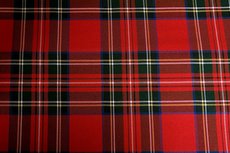 Scottish Stretch Big Check Red Scottish Stretch Big Check Red