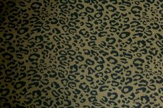 Jacquard Jersey Cheetah Dark Green Jacquard Jersey Cheetah Dark Green