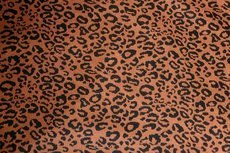 Jacquard Jersey Cheetah Brick Jacquard Jersey Cheetah Brick