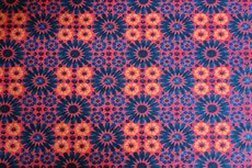 Cotton Jersey Mozaik Red Cotton Jersey Mozaik Red