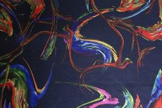 Punta di Roma Abstract Paint Navy Punta di Roma Abstract Paint Navy