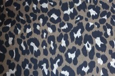 Knitted Leopard Dark Olijf Knitted Leopard Dark Olijf