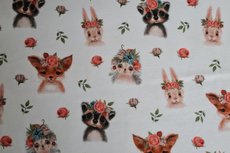 Cotton Jersey Sweet Animals “ Digital” Cotton Jersey Sweet Animals “ Digital”