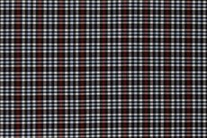 Scottish Stretch Little Check Black Red Scottish Stretch Little Check Black Red