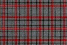 Scottish Stretch Check Grey Red Scottish Stretch Check Grey Red