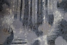 Viscose Jersey Flockprint Abstract Shadows Grey Viscose Jersey Flockprint Abstract Shadows Grey