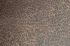 Punta di Roma Printed Fine Cheetah Dark Brown