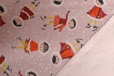 Alpenfleece/Sweat Cute Eskimo Roze Alpenfleece/Sweat Cute Eskimo Roze