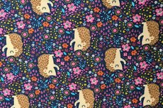 Cotton Jersey Egel Navy Cotton Jersey Egel Navy