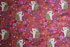 Cotton Jersey Egel Pink/Brick Cotton Jersey Egel Pink/Brick