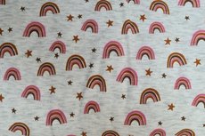 Jogging/Sweat Sweet Little Rainbow Melange Creme Jogging/Sweat Sweet Little Rainbow Melange Creme