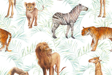 Cotton Jersey Safari Off White Cotton Jersey Safari Off White