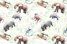 Cotton Jersey Safari 2 Off White Cotton Jersey Safari 2 Off White