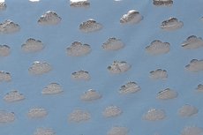 Katoenen Tricot foil Cloud Sky Katoenen Tricot foil Cloud Sky