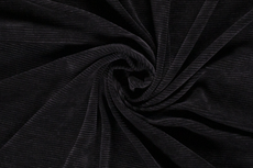 Fine Corduroy Jersey Black Fine Corduroy Jersey Black
