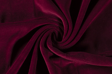 Fine Corduroy Jersey Bordeaux Fine Corduroy Jersey Bordeaux