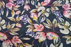 Viscose Flowers Coral Viscose Flowers Coral
