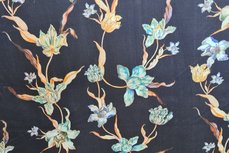 Viscose Flowers Turquoise Viscose Flowers Turquoise