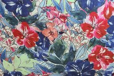 Viscose Flowers Kobalt Red Viscose Flowers Kobalt Red